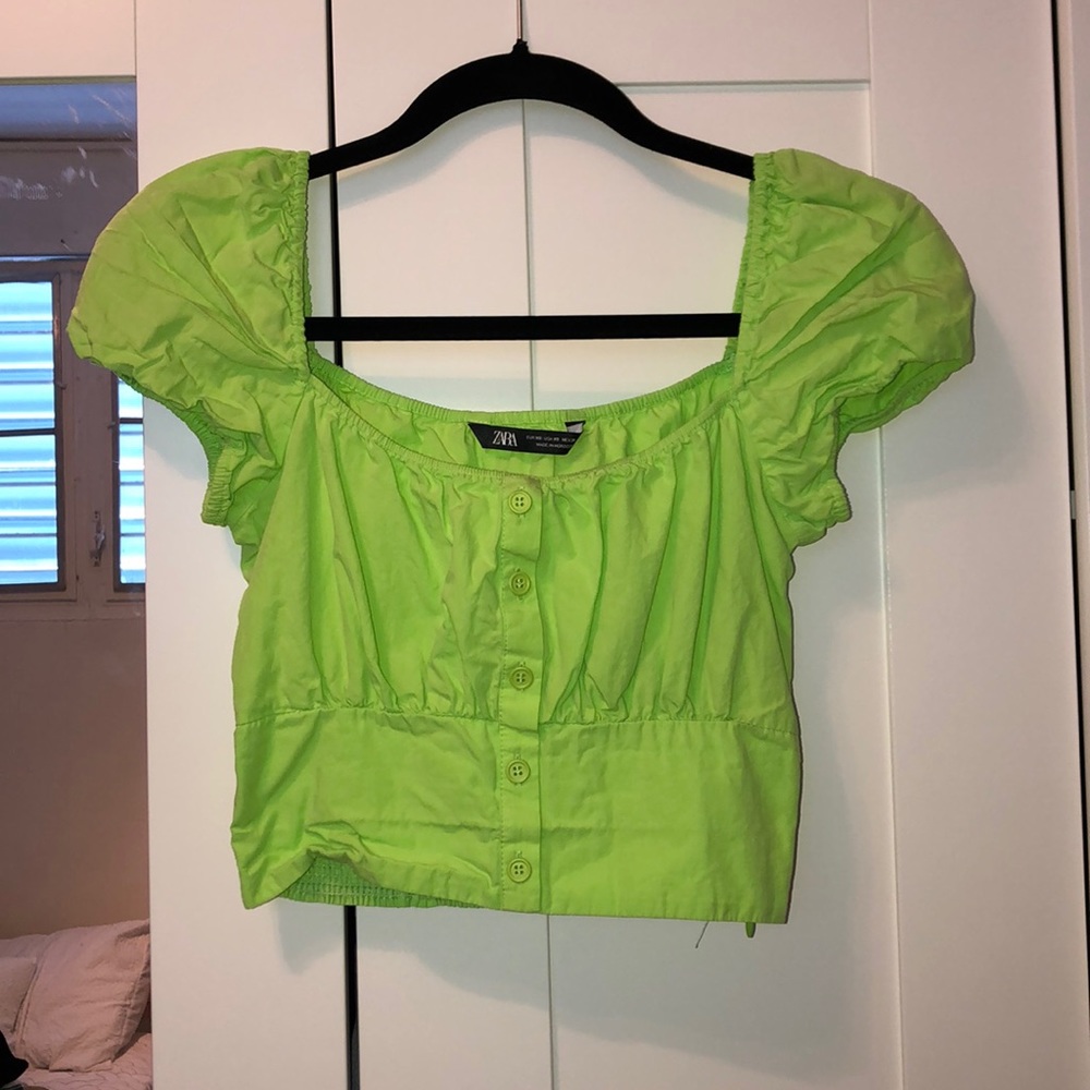 Neón Crop top